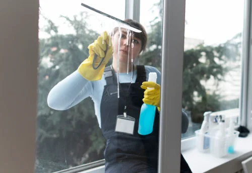 Nettoyage de vitres intérieures et extérieures aux Ardillats